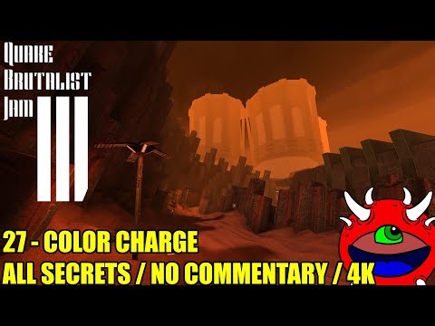 Quake Brutalist Jam III - 27 Color Charge - No Commentary 100% Secrets