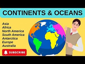 7 Continents and 5 Oceans for Kids 🌍🌊 | World Geography for Children