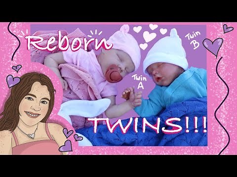 REBORN baby TWINS!!! and my BITTY BABY collection XOXO