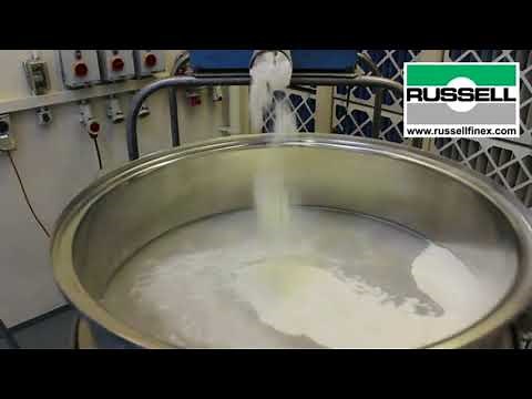 Industrial sifting machine for flour