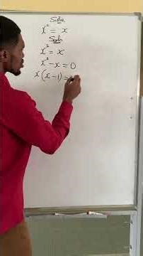 Confusing Quadratic Equation