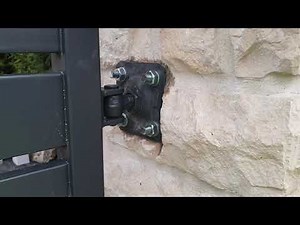 Modern panel fence, assembly