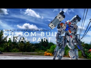 Kitbash Custom Build Project 1 | Turn SNAA 1/144 Model Kit To Gundam FINAL PART