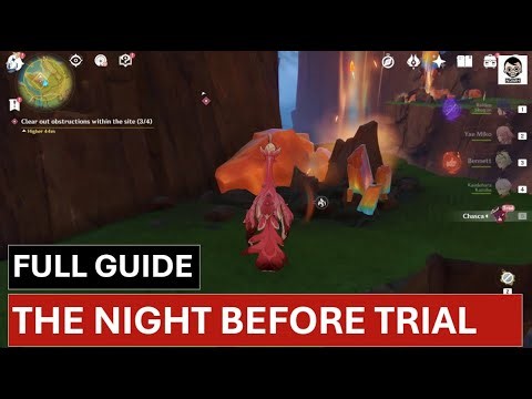 Full Guide: The Night Before the Trial | Of Fading Flowers & Falling Feathers: Act I |Genshin Impact