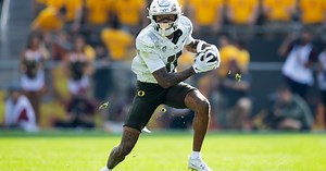Troy Franklin breaks multiple Oregon single-season records in win over ASU