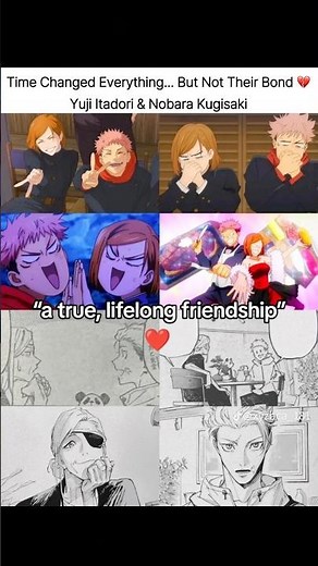 Time Changed Everything… But Not Their Bond 💔 | Yuji Itadori & Nobara Kugisaki ❤️‍🩹
