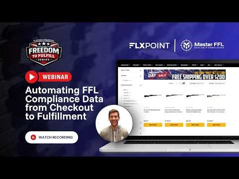 [Webinar] Automating FFL Compliance Data from Checkout to Fulfillment With Master FFL