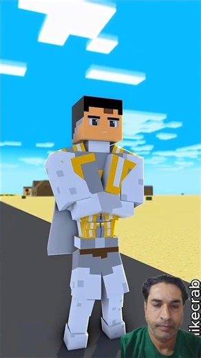 Zombie Becomes Sonic Gigachad in Metro Man Challenge #minecraft #challenge #trending #herobrine