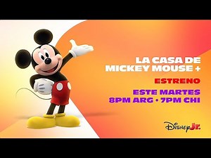 Disney Jr. LA | PROMO - La Casa de Mickey Mouse+ / Nueva Serie (10s, Julio 2025)