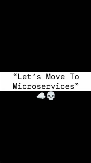 Logesh – The Debugging Engineer on Instagram: "We didn’t reduce bugs. We just gave them more places to live. 😌💀 Welcome to distributed debugging. #Microservices #DeveloperLife #TechHumor #SoftwareEngineering #ITLife"