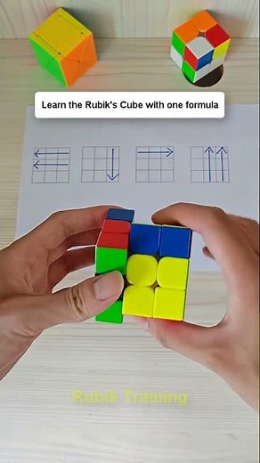 Remember these steps, and you too can solve a Rubik's Cube