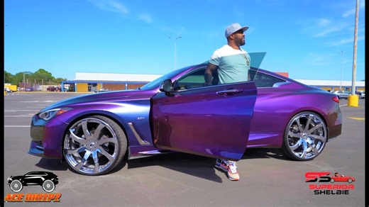 Outrageous 2021 Infiniti Q60 on 24" Forgiatos