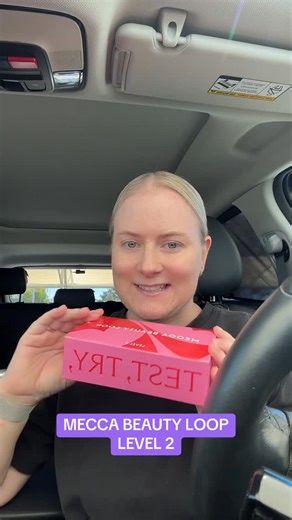 Jess Cattlin | Content Creator & Women’s Fitness Coach on Instagram: "@meccabeauty beauty loop unboxing 💜 #mecca #meccabeautyloop #level1"
