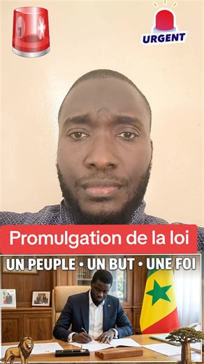 #viral #promulgation de la loi sur l'homosexualité #les députés doivent mettre la pression sur Diomaye faye #@Le vrai sénégalais #Ousmane sonko est le gardien de la révolution