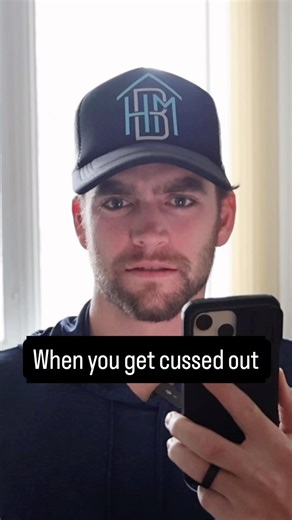 Getting cussed out from cold call