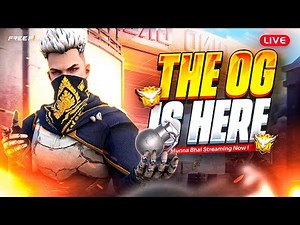 🎁 SUNDAY GIVEAWAY LIVE - Grandmaster Live Rank Push - Free Fire Telugu - Munna Bhai is Live #MBG