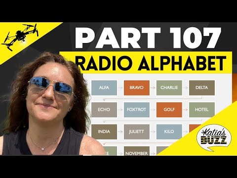 Standard Phonetic Alphabet - Learn the Radio Code to Pass the Part 107 Drone Pilot Test 📝