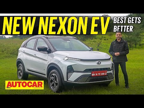 2023 Tata Nexon EV review - New look, new motor, new features! | First Drive | Autocar India