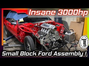 Insane 3000HP SBF Engine Build | Ford Mustang Power | check out this assembly