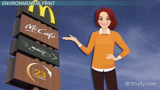 The Role of Environmental Print in Early Development