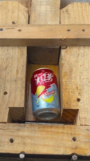 From Worry to Joy: The Mindset Shift Brought by Crushing Cans! shorts#satisfying#DIY#cancrushing