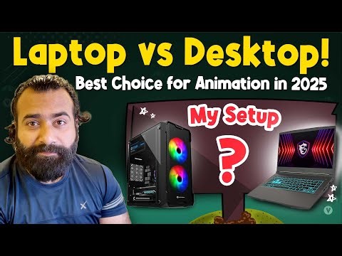 Laptop vs Desktop: Best Choice for Animation in 2025!