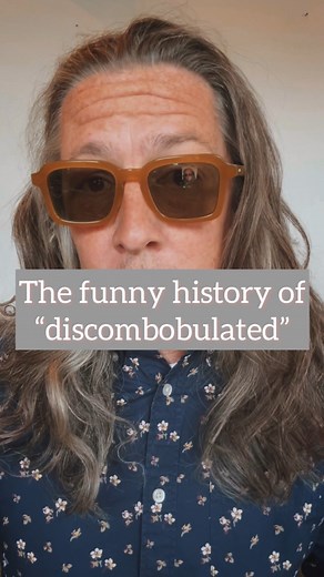 Abraham Piper on Instagram: "The funny and surprising history of “discombobulate” . #etymology #language #linguistics #wordnerd #funfact #history #english #latin #discombobulated"
