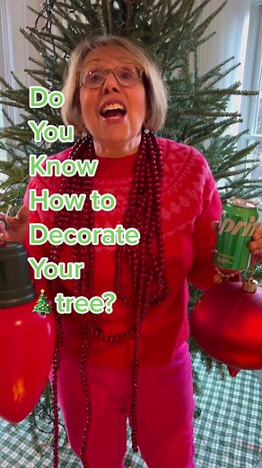 Do it the Babs way! #christmas #christmastree #christmasdecorating