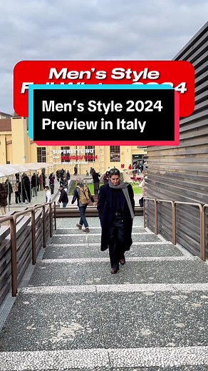 2024 style trends: I went to Italy to Pitti Uomo, one of biggest and best trade shoes in the world, to see the latest and greatest in men’s style for 2024 from suits to shoes and more. #style #fashion #mensfashion