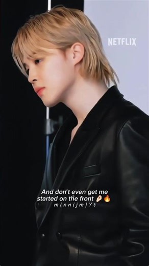Even from the back… he’s insane serving every angle 😵‍💫🔥🔥 #jimin #btsshorts #JIMINXNETFLIX