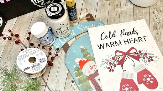 DIY Dollar Tree Sled Makeover With Free Printable | Creating Through Chaos