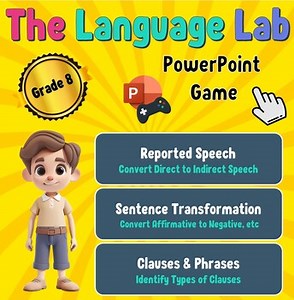 Grade 8: The Language Lab – Mastering Complex Sentences! PowerPoint game