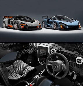 Brick Artists Use 467,854 LEGO Pieces to Build a Life-Sized McLaren Senna