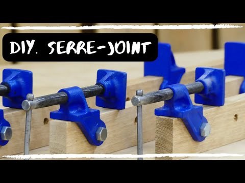 DIY Fabriquez vos serre-joints dormant en bois, SIMPLE ET PAS CHER