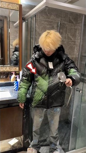 Color Changing Jacket 🧥 #shorts #shortvideo