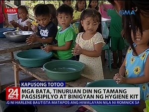 24 Oras: Kahalagahan ng paghuhugas ng kamay, itinuro ngayong Global Handwashing Day