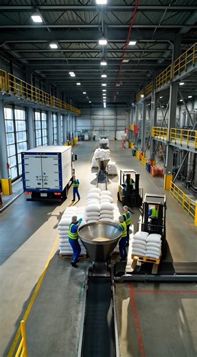 5 Steps of Industrial Production in 30 Seconds | Quick Manufacturing Process