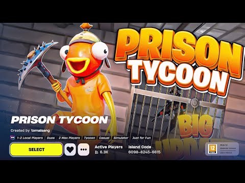 All keys, secrets & endings | Prison Tycoon by tomalsang | Fortnite