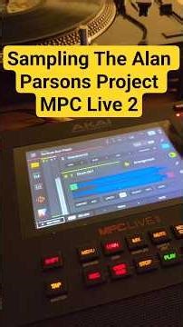 #sampling #vinylrecords on my #akai #mpc Live 2 #mpclive2 #thealanparsonsproject #irobot