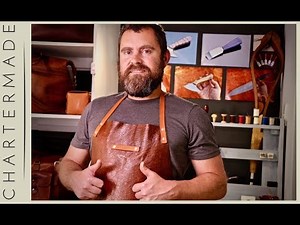 DIY Leather Apron - tutorial