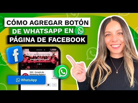Como AGREGAR BOTON DE WHATSAPP en PAGINA DE FACEBOOK