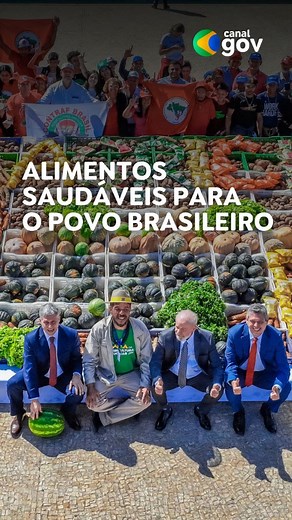 ALIMENTOS SAUDÁVEIS | No A Voz do Brasil, o ministro do Desenvolvimento Agrário, Paulo Teixeira, afirmou que o objetivo do Plano Safra da Agricultura Familiar é produzir mais alimentos saudáveis. Segundo Teixeira, as políticas de transferência de renda vão ampliar a demanda por alimentos no país. | Canal Gov