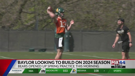 Baylor football opens up Spring practice