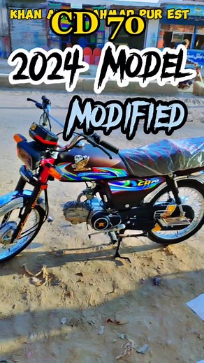 Honda CD 70 Bike 2024 Full Modified Decoration Ideas