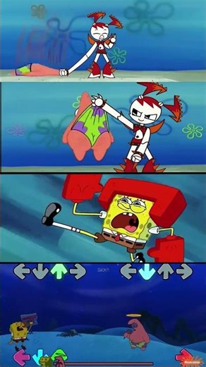 Vs Patrick Star & Spongebob - Friday Night Funkin' Gameplay