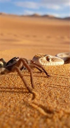 Venom vs Venom 🕷️🐍 Spider vs Snake Showdown! #predatorshowdown #Predators #AnimalShorts