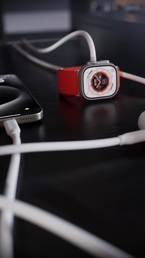 Apple Certified 3 in 1 Fast wireless Charging Station with Powerbank