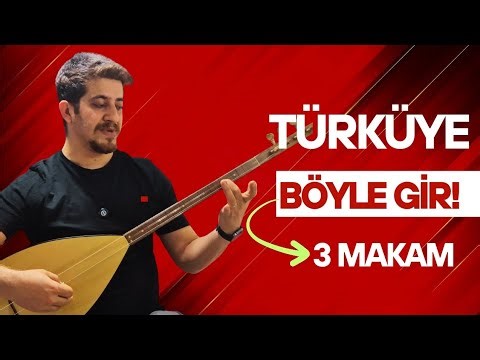 Türküye Girmeden Önce Açış Nasıl Yapılır? | 3 Farklı Makamda Bağlama Açışı
