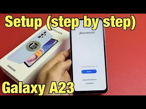 Galaxy A23: How to Setup for Beginners (step by step)