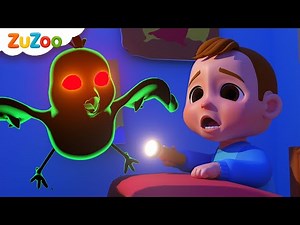 Monstruo en la oscuridad canción | ¡No Puedo Dormir, Mamá | ZuZoo en Español Canciones Infantiles
